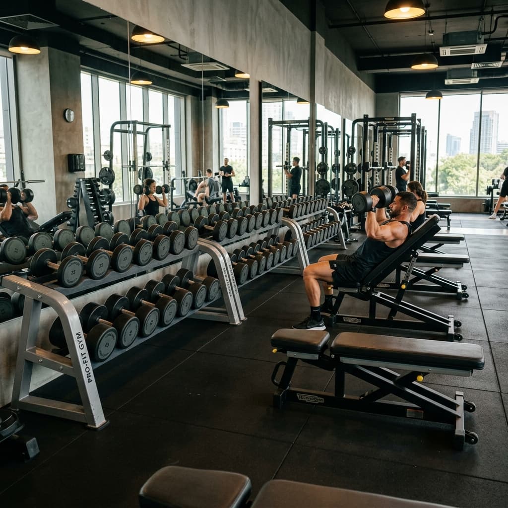 Free Weights Area